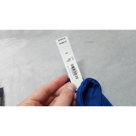 Victoria Secret Essential Ruched Blue Cheeky Bikini Top and Bottom Set NWT - Picture 4 of 9